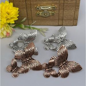 Butterfly 🦋 Night and Day Earring Set